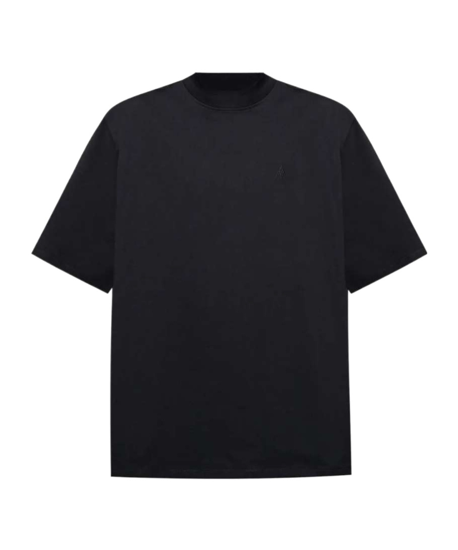 Attico Short-sleeved T-shirt In Black