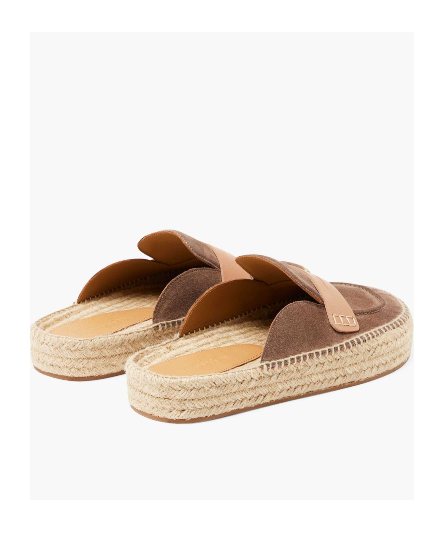 Shop Jw Anderson Round Head Muller Shoes In Nude