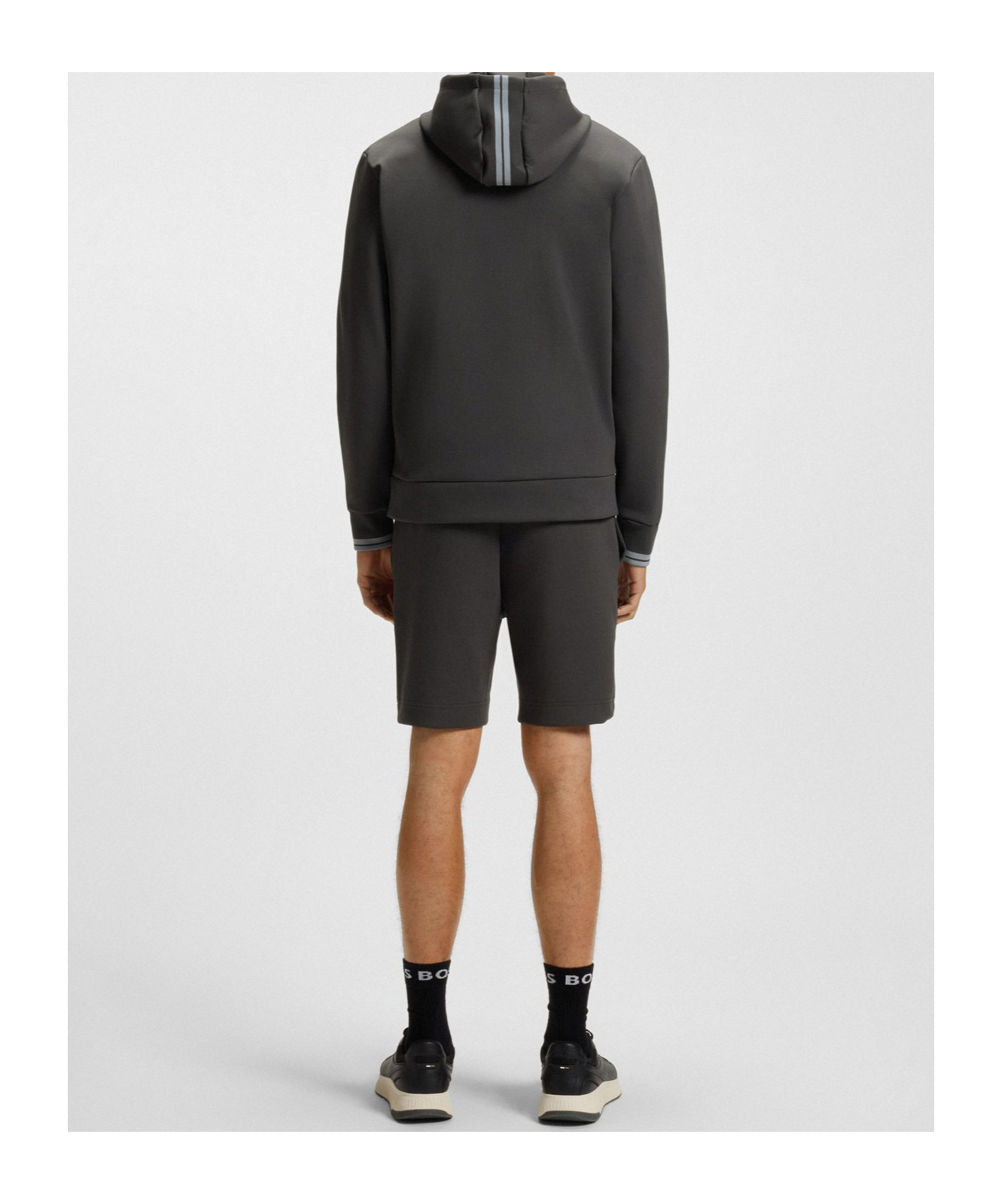 Hugo Boss Zip-up Hooded Sweatshirt