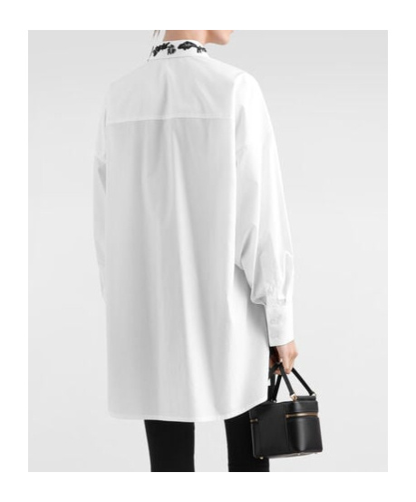 Dolce & Gabbana Dolce&gabbana Floral Lace High-low Button-up Shirt In White
