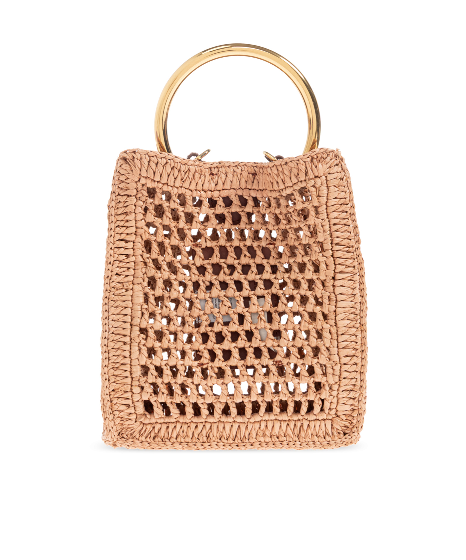 Chloé Double Handle Shoulder Bag In Brown