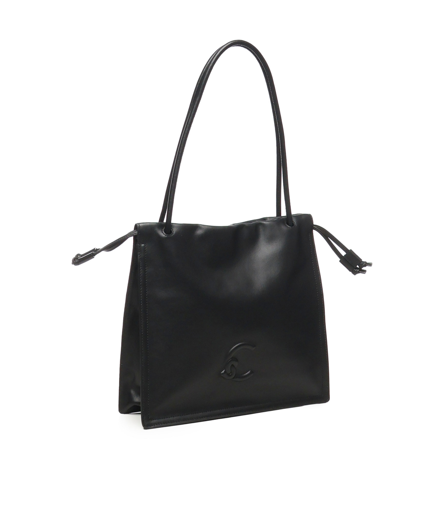 Shop Coccinelle Leather Tote Bag In Black