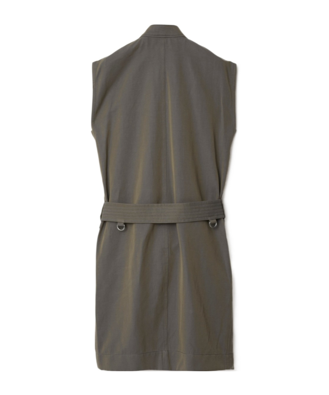 Burberry Linen Dress In Black