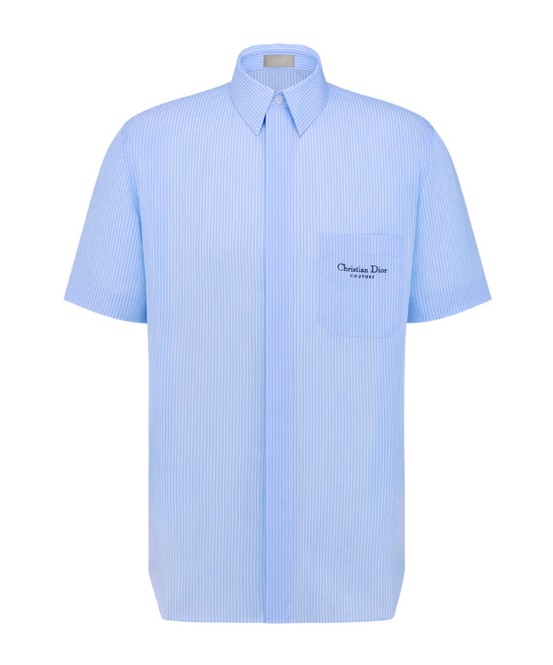 Dior Christian Couture Short-sleeved Shirt In Blue