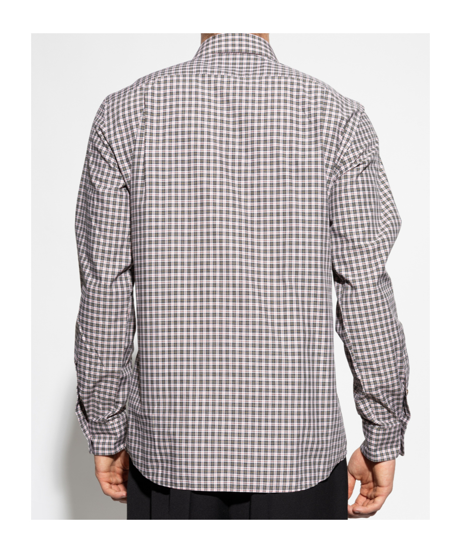 Vivienne Westwood Checked Embroidered-orb Shirt In Multi