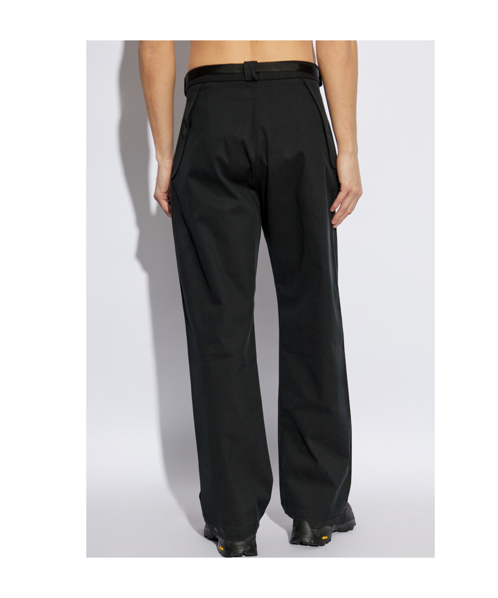 Roa Belt Loop Track Pants In Black