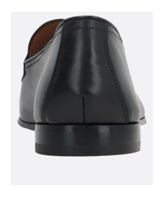 Doucal's Penny-slot Slip-on Loafers In Black