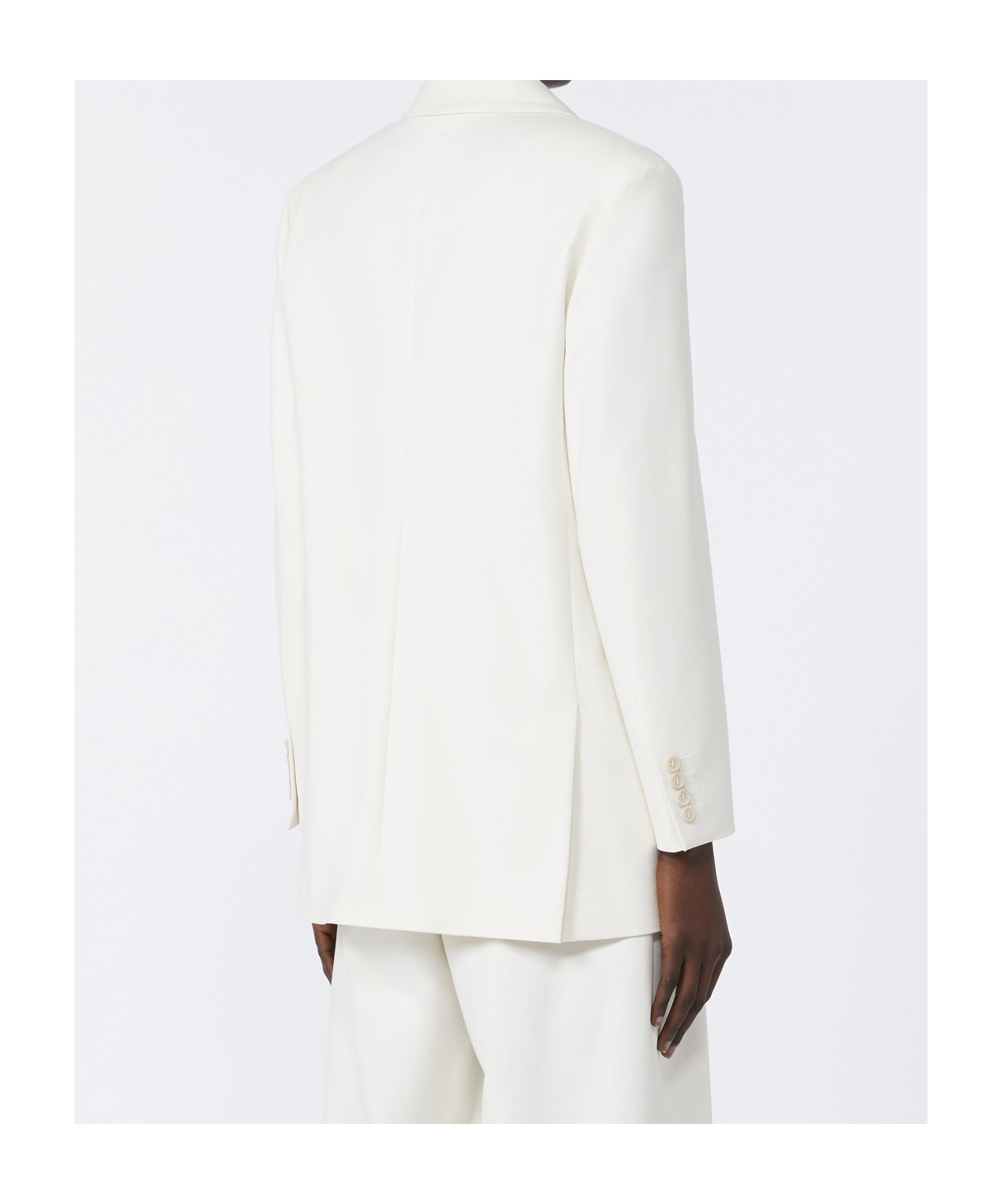 Max Mara Olimpia Jacket In Stretch Canvas