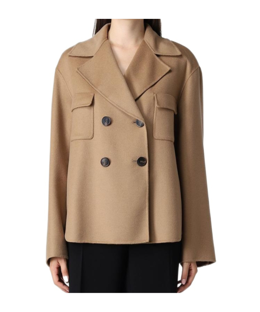 MAX MARA DOUBLE-BREASTED WOOL JACKET