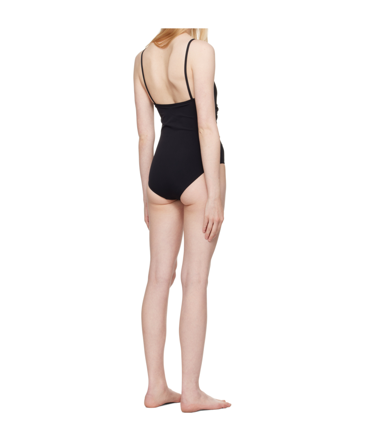 Christopher Esber Black Salacia One Piece Swimsuit In Black
