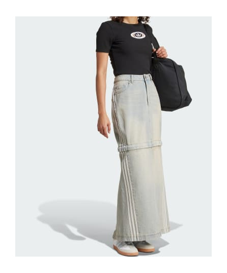 Shop Adidas Originals Adilenium Season 3 Skirt In Gray