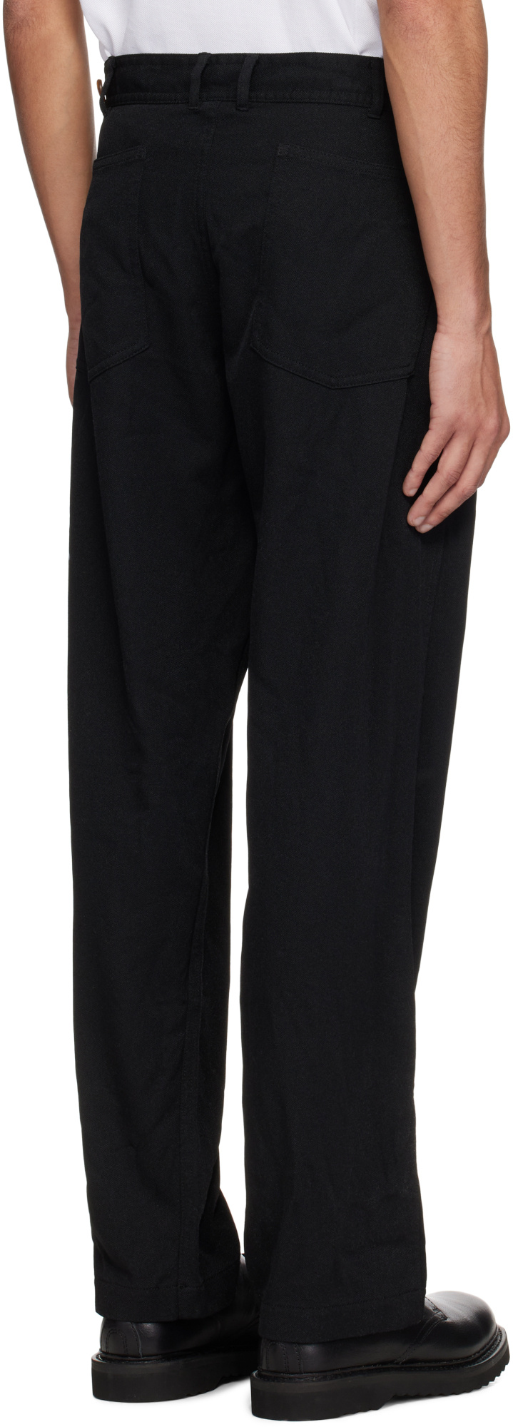 COMME DES GARÇONS BELT LOOPS SLACKS