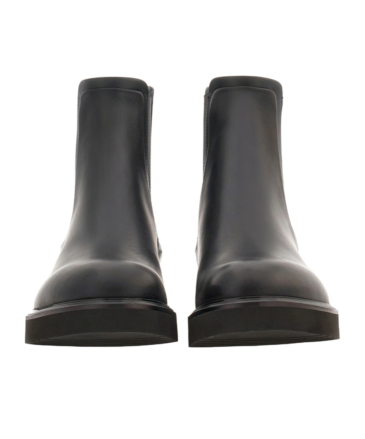 Ferragamo Man Ankle Boots Black Size 9 Calfskin In Black