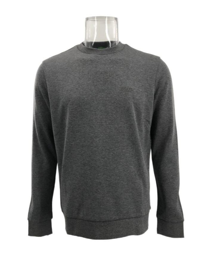 HUGO BOSS ROUND-COLLAR AND LONG-SLEEVED SWEATER