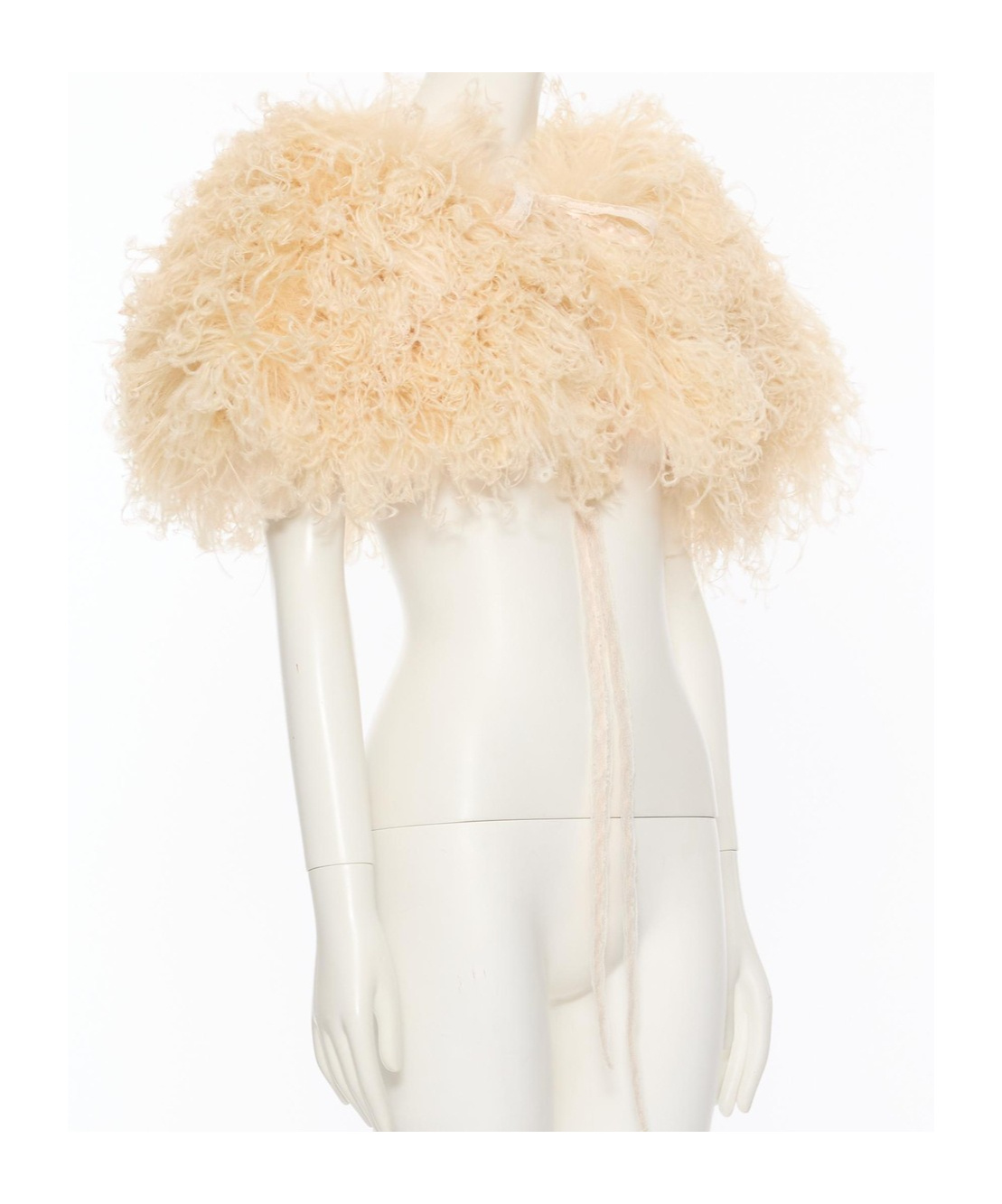 Valentino Tie-waist Shawl In Neutral