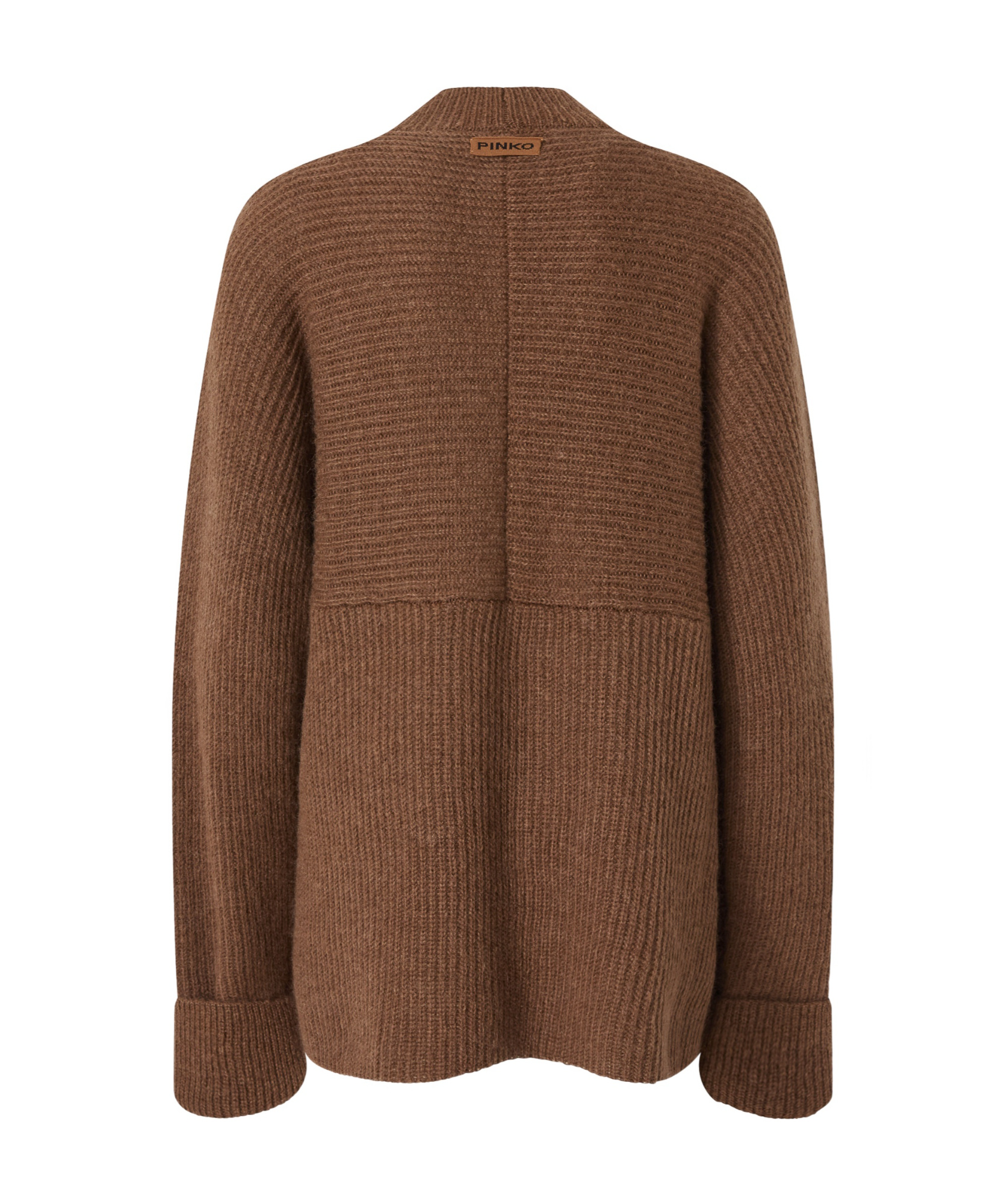 Pinko Turtleneck Sweater In Brown