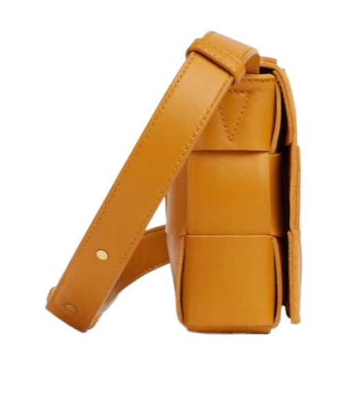 Bottega Veneta Cassette Cross-body Bag In Orange