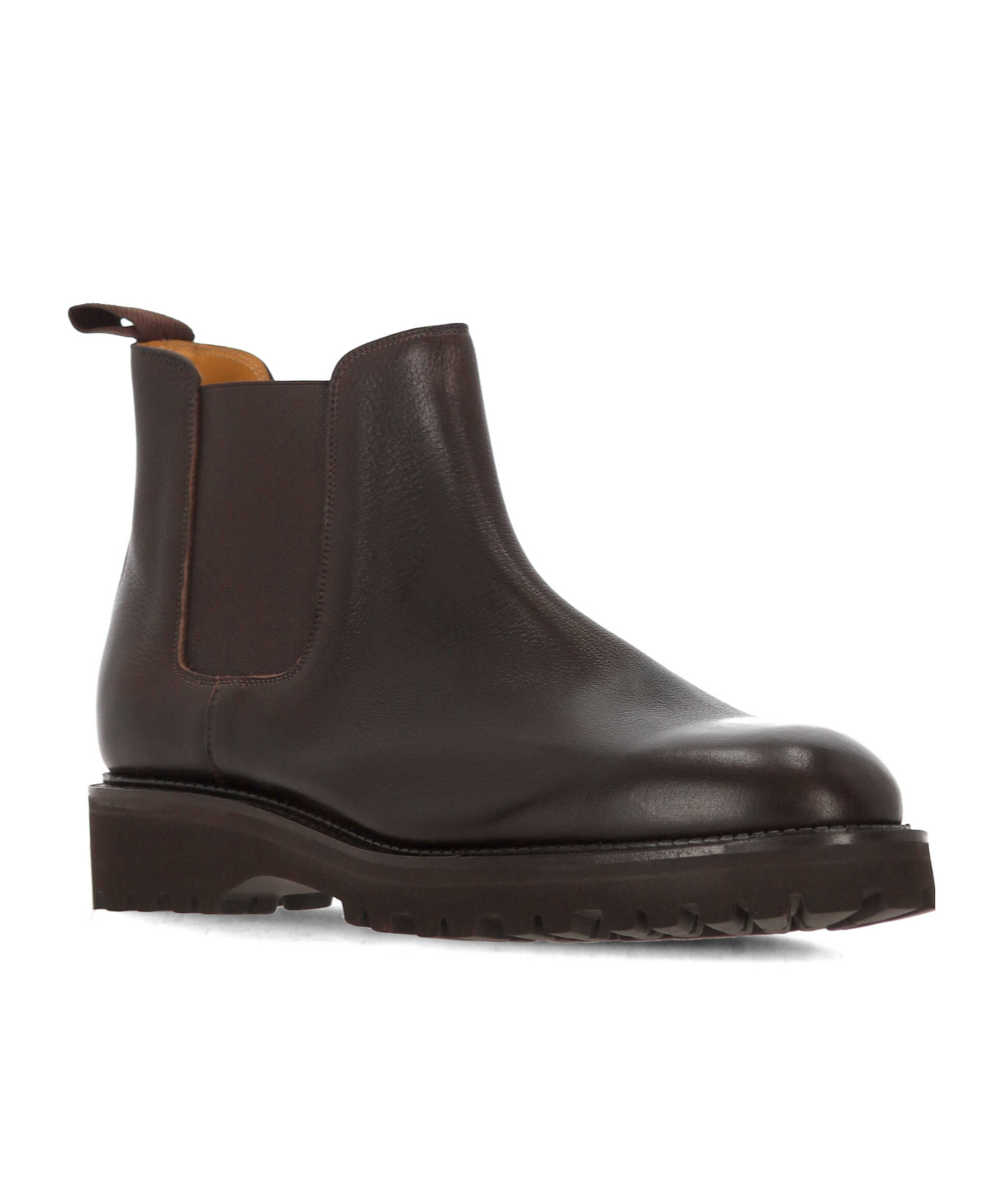 John Lobb Round-toe Chelsea Boots In Brown