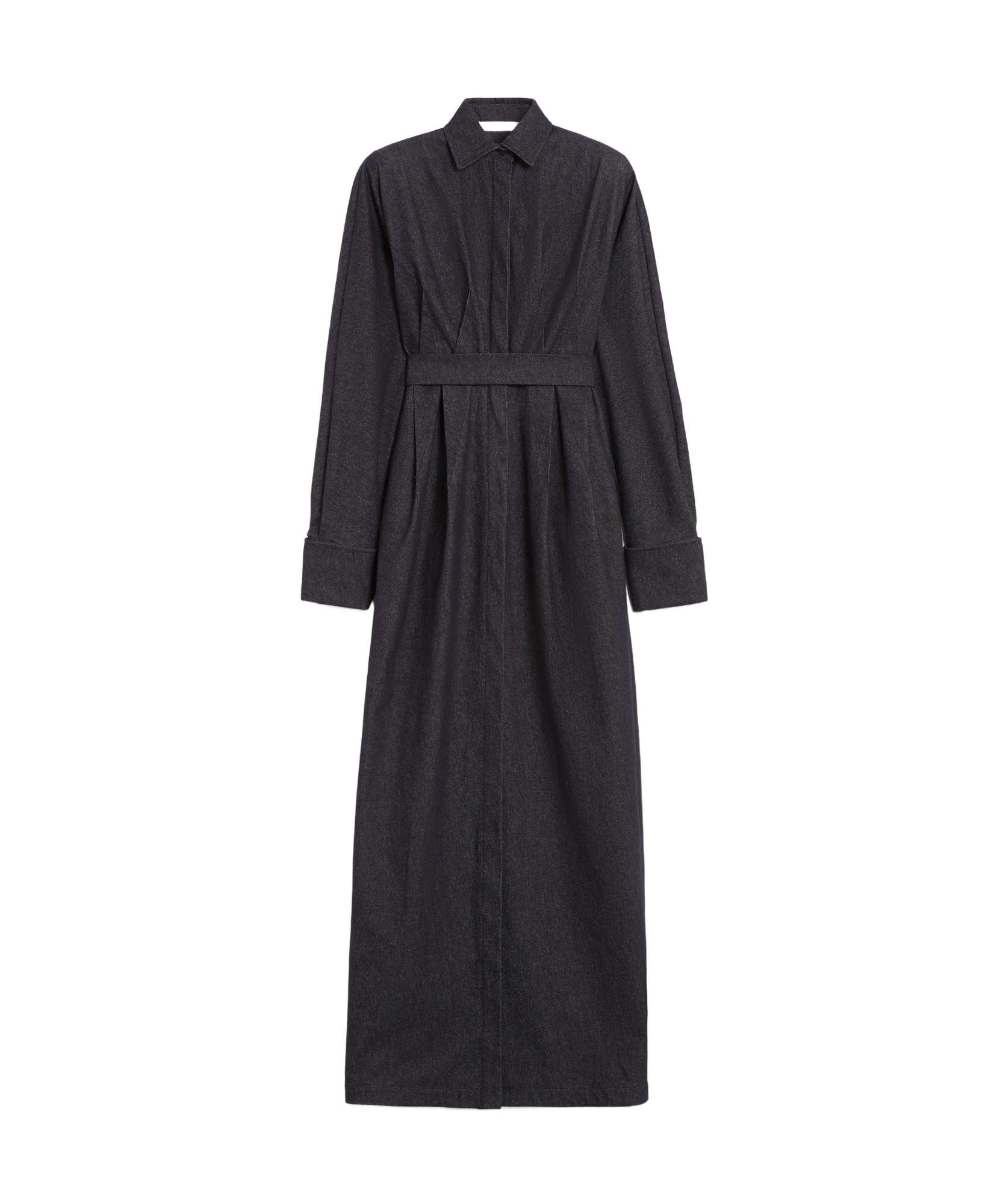 Max Mara Maxmara Women Aller - Denim-effect Chemise Dress In Black