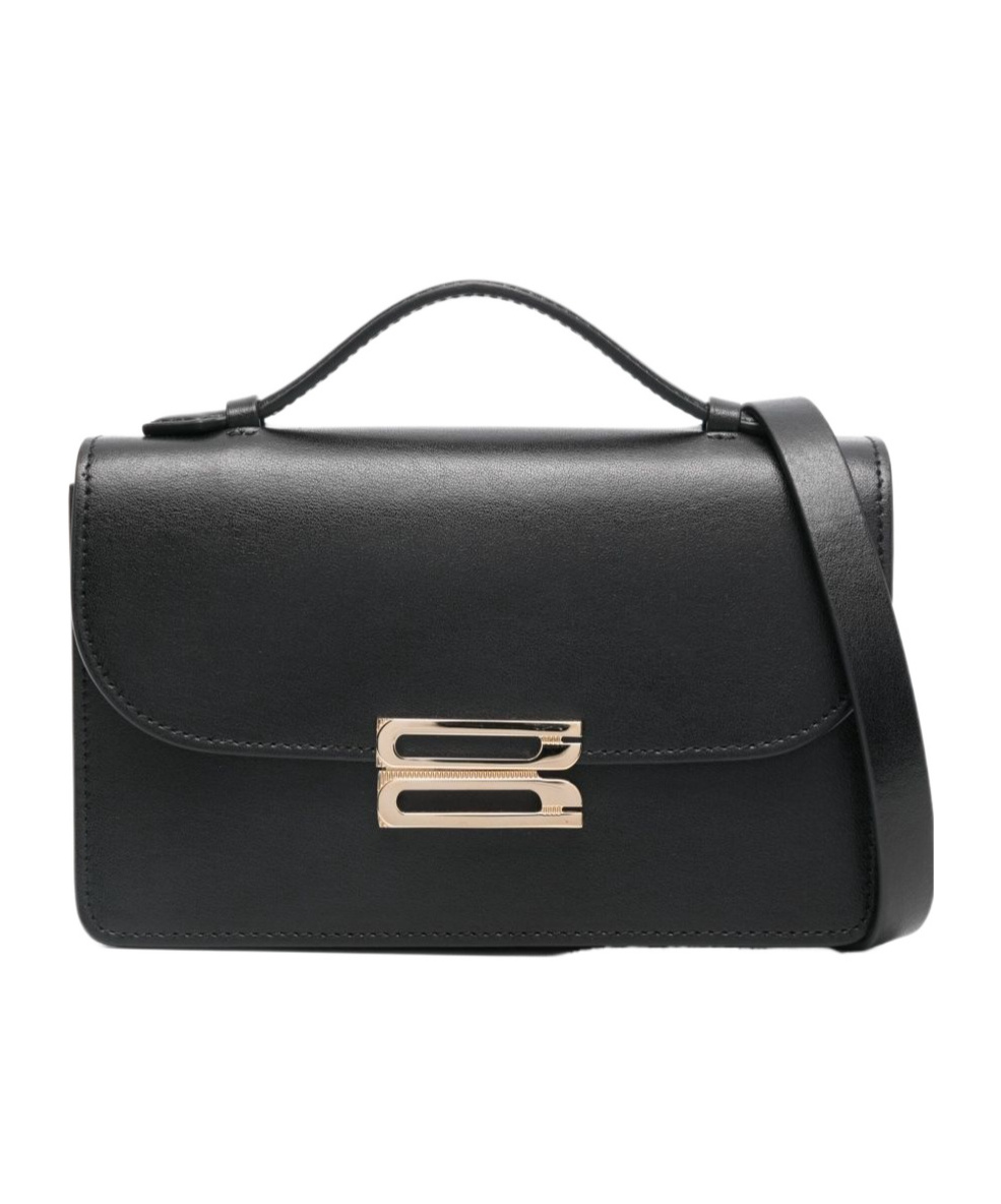 Victoria Beckham Foldover Magnetic Clasp Bag With Adjustable Strap