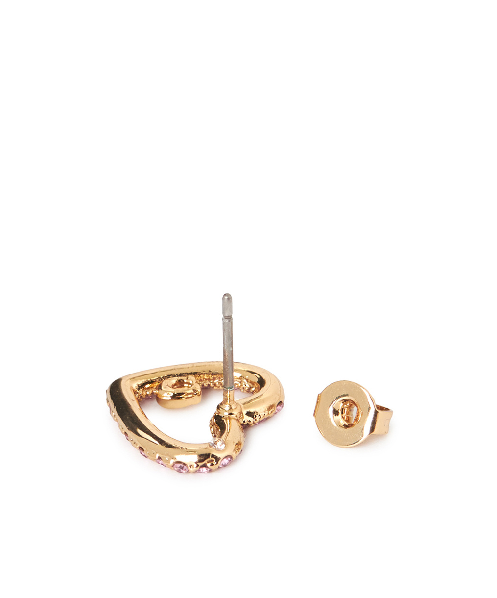 COACH HEART-SHAPED EARRINGS