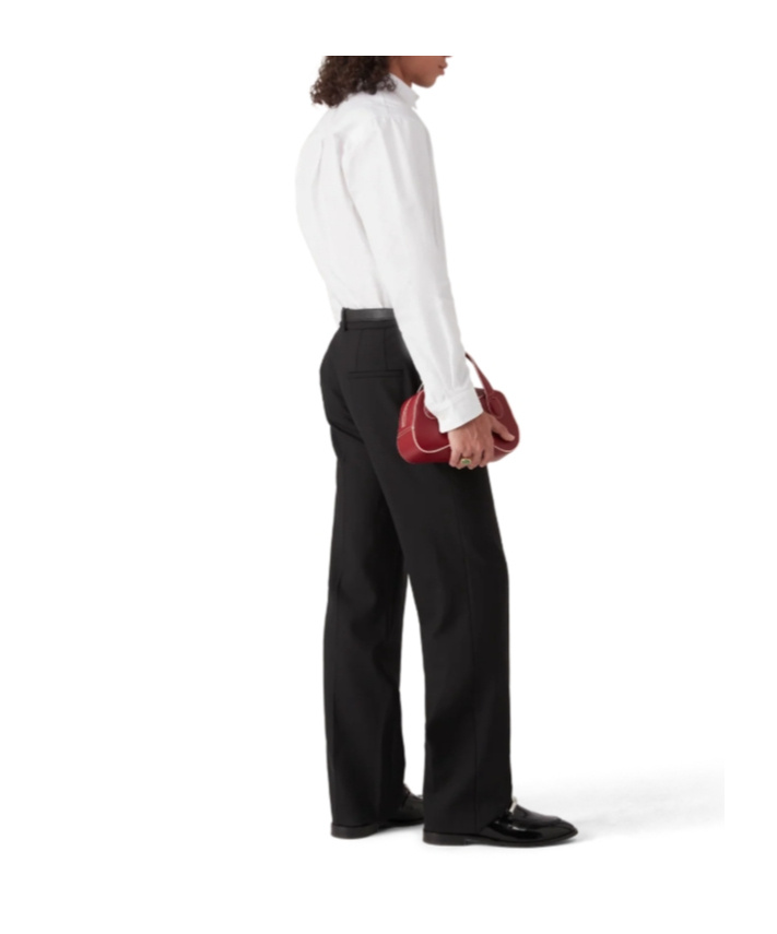 Casablanca Long-sleeve Pocket Shirt In White
