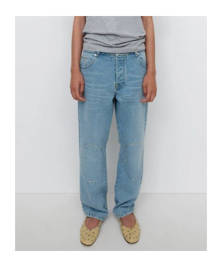 Gimaguas Jeans With Belt Loops In Blue