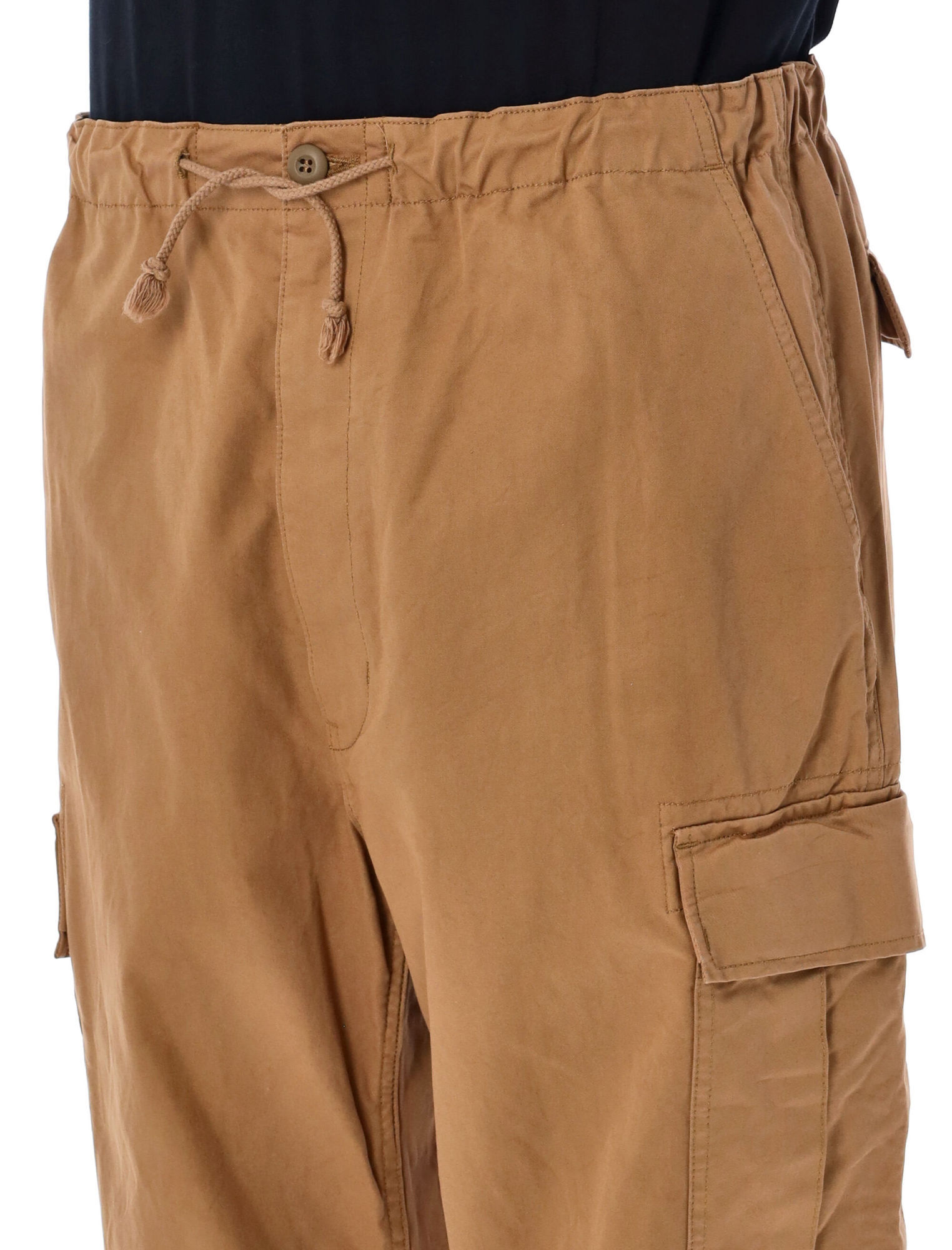 Comme Des Garçons Jogging Cargo Pants In Brown