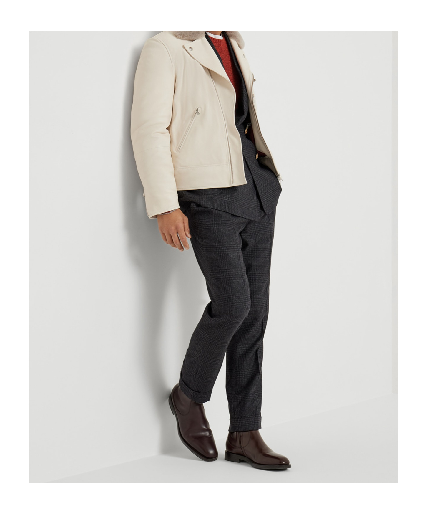 Brunello Cucinelli Slim-fit Pleated Linen Suit Trousers In Gray