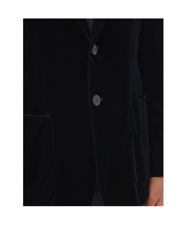 Giorgio Armani Single-breasted Blazer In Black