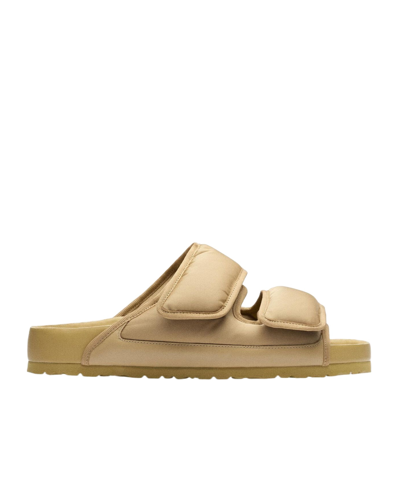 Birkenstock Beige Fabric Cosny Slippers
