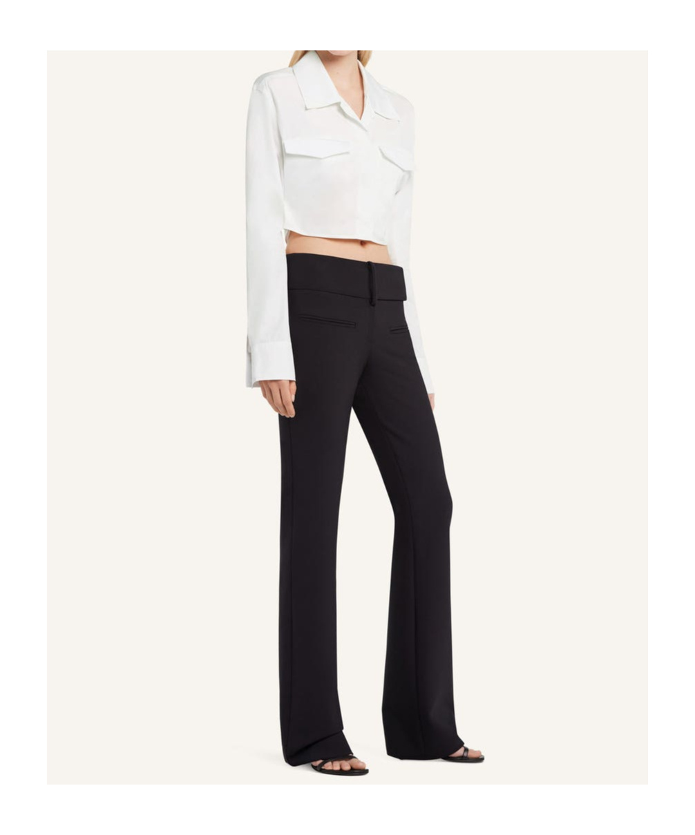 Shop Courrèges Cropped Poplin Shirt In Traditional White