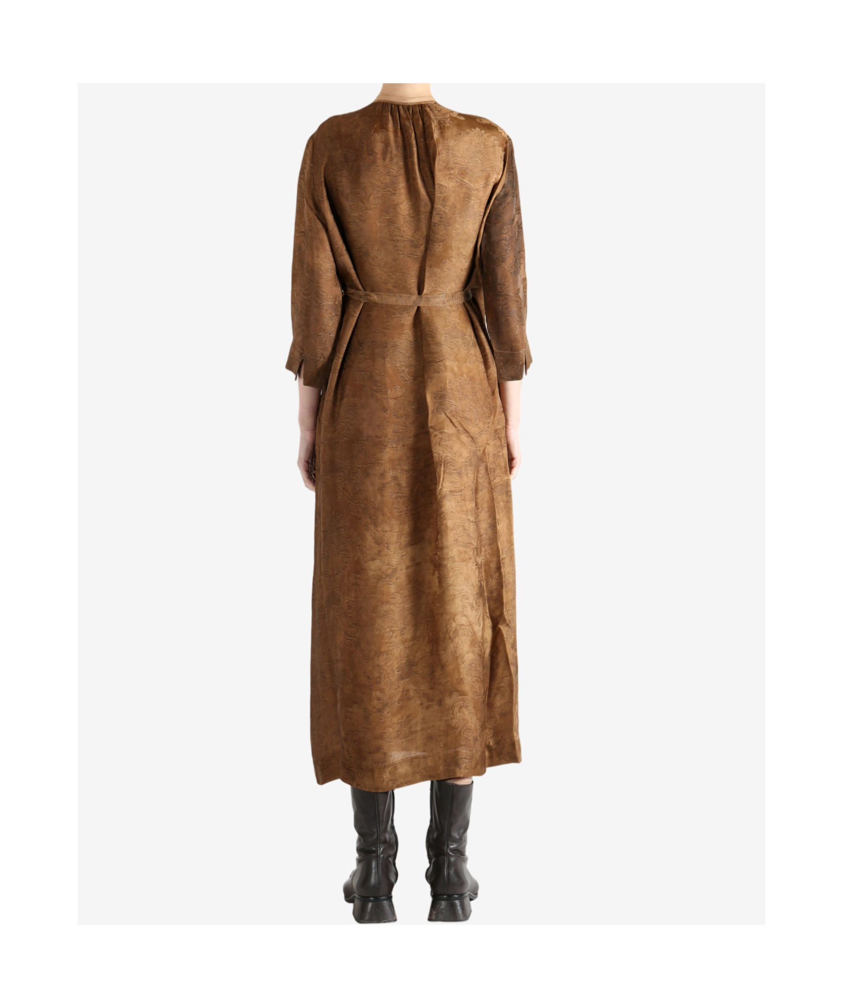 Uma Wang Anthea Dress In Brown