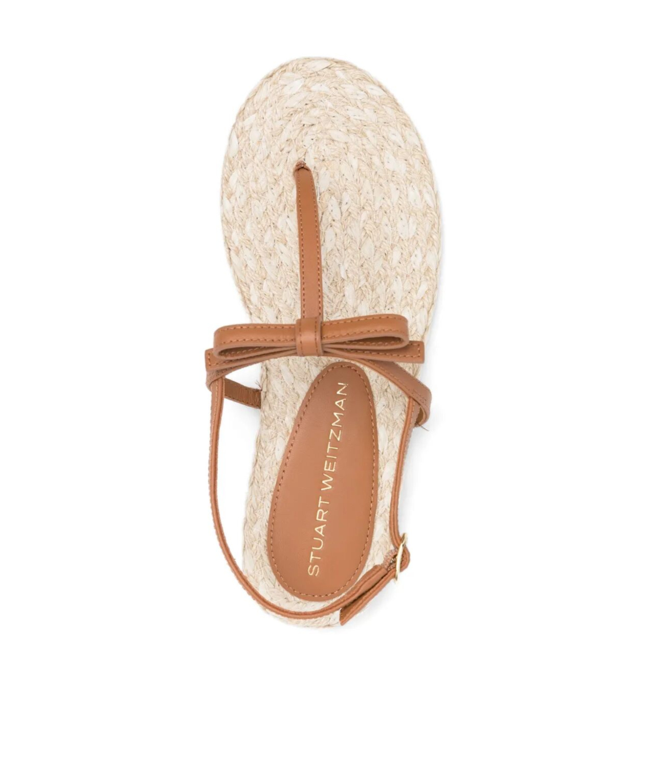 Stuart Weitzman Felicity Espadrillas Thong Sandals