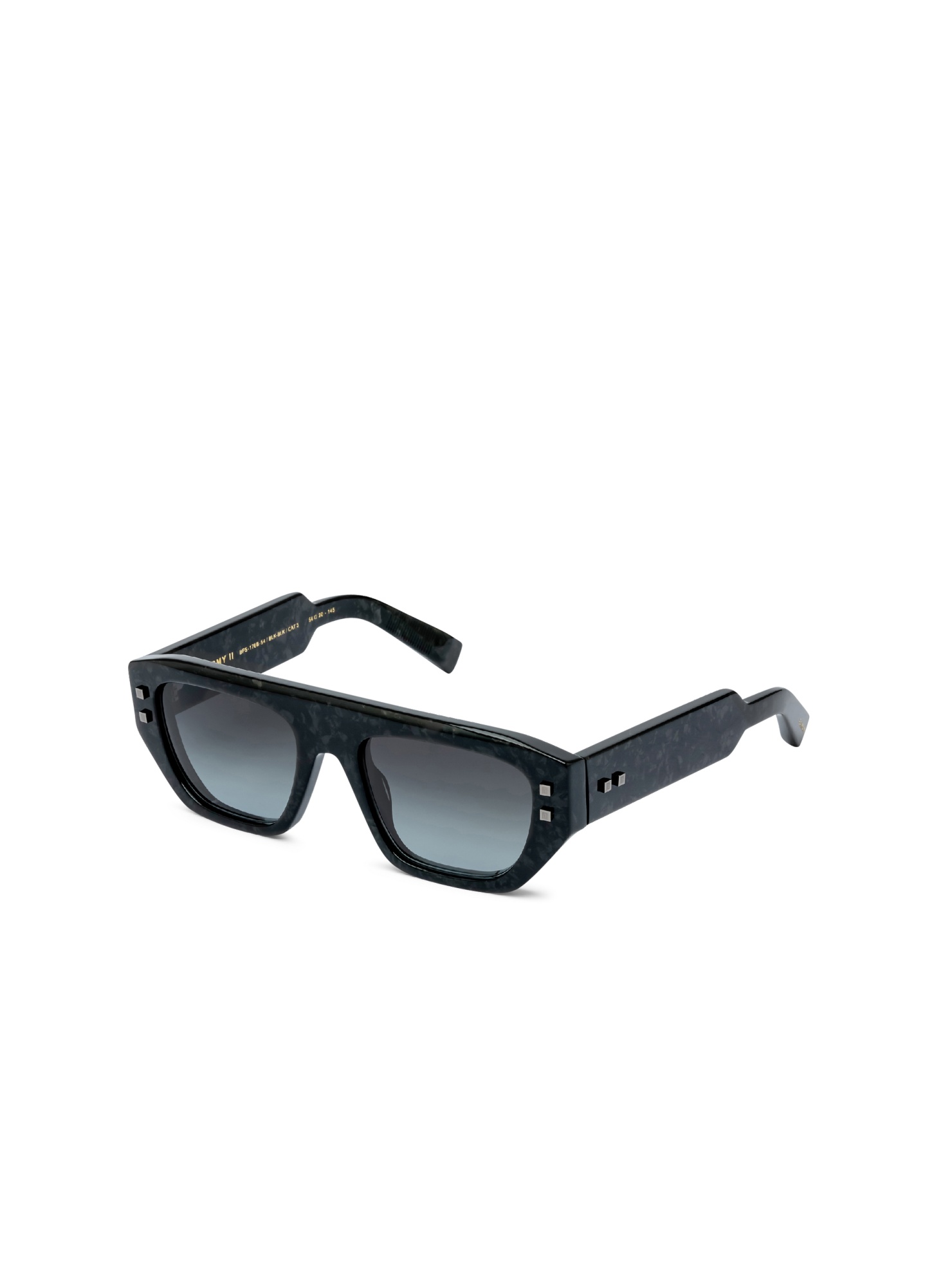 Balmain B-army Ii Sunglasses In Gray