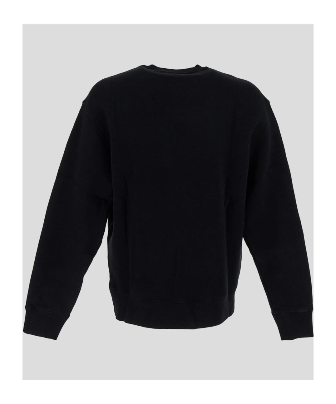 Shop Maison Kitsuné Fox-motif Cotton Sweatshirt In Black