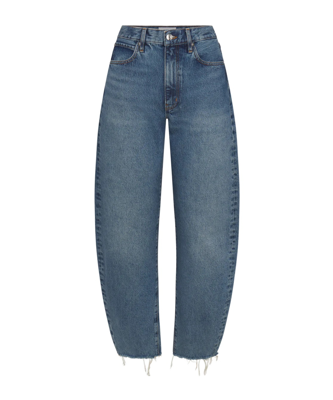 Frame Jeans The Bubble Crop Washed Blue In Blue
