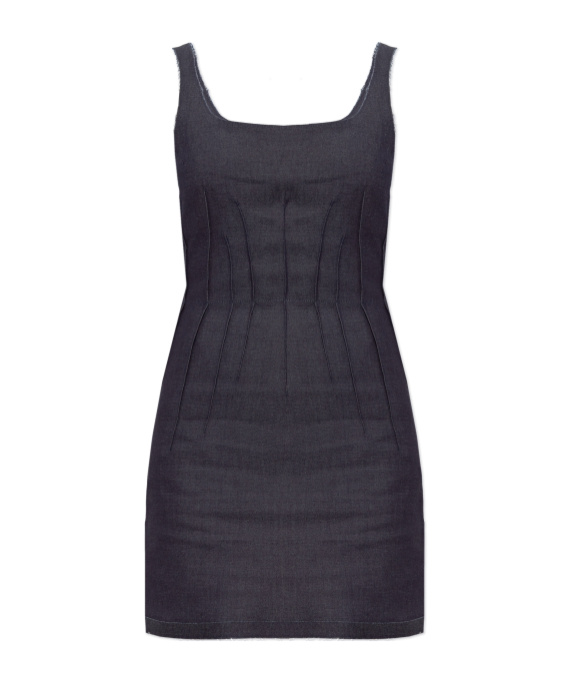 Marni Denim Dress In Gray