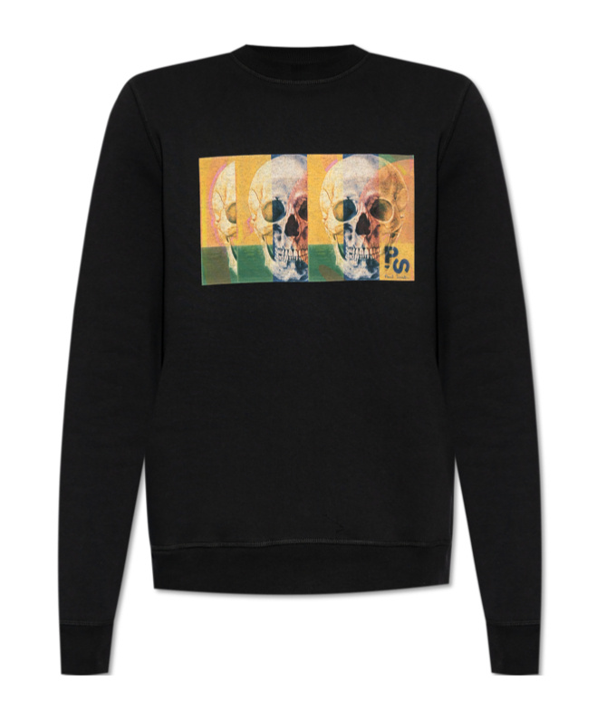 Ps By Paul Smith Long-sleeved Sweater In Black