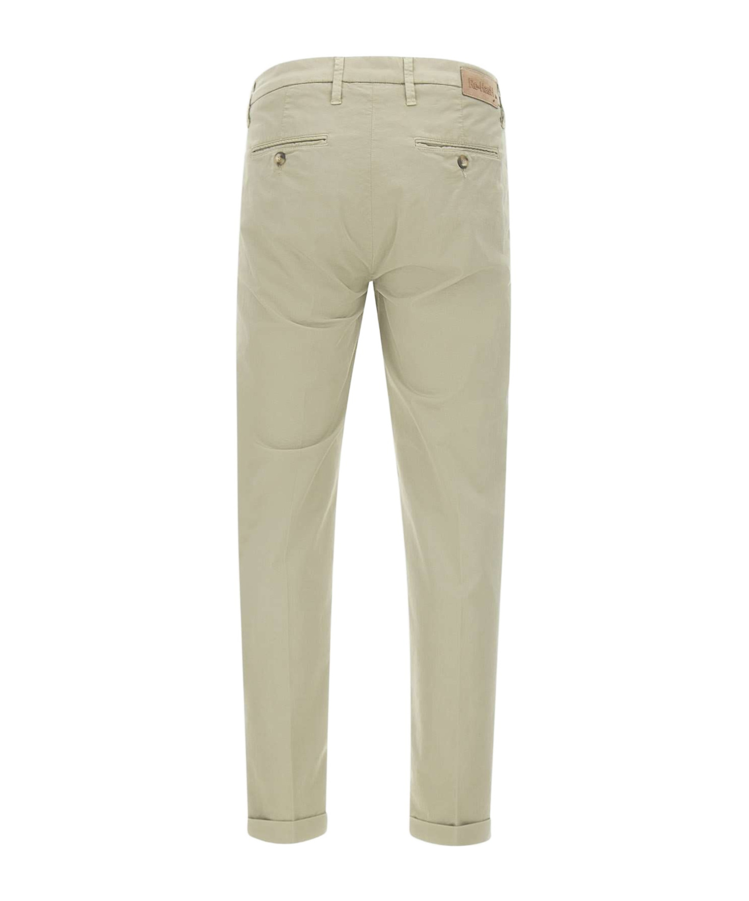 Re-hash Belt-loop Casual Pants In Nude