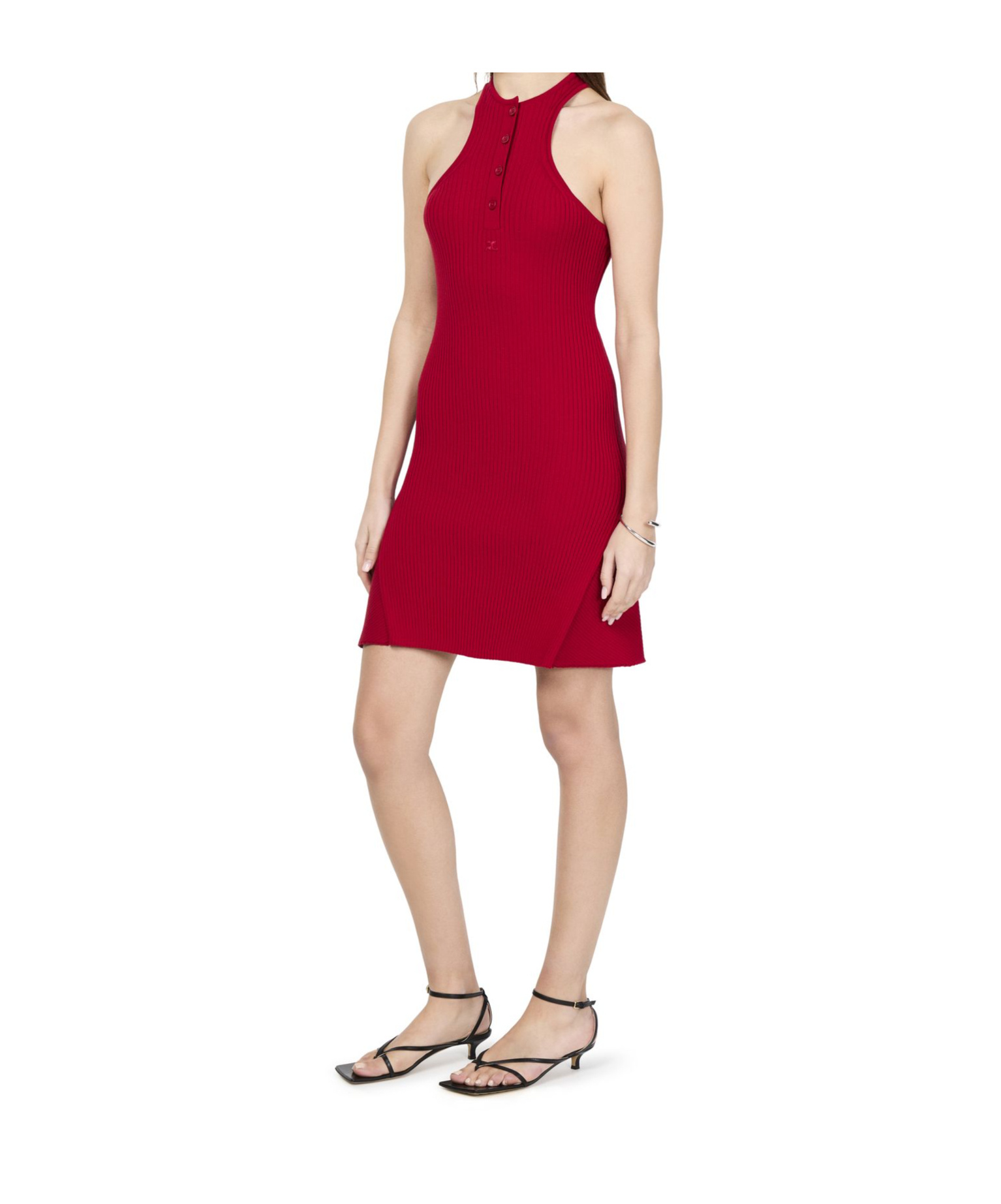 Courrèges Ribbed Dress