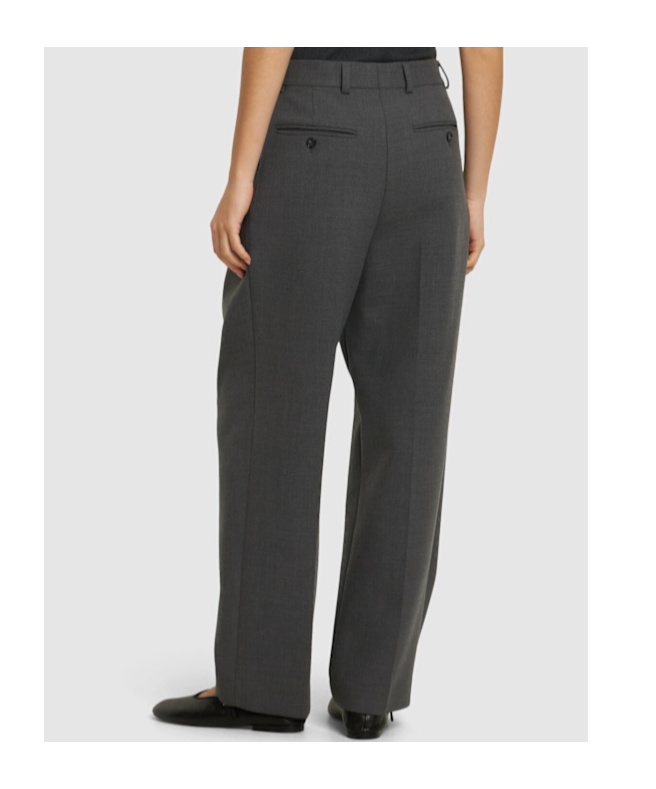 Totême Pleated Straight Pants
