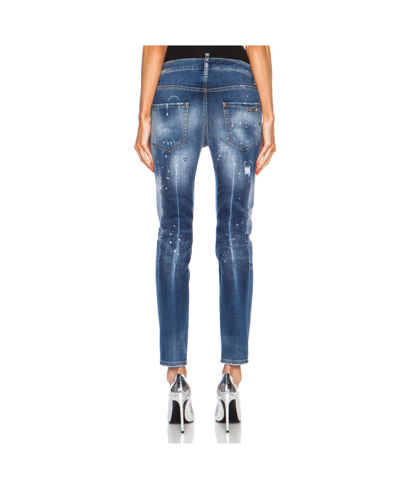 DSQUARED2 JEANS WITH BELT LOOPS