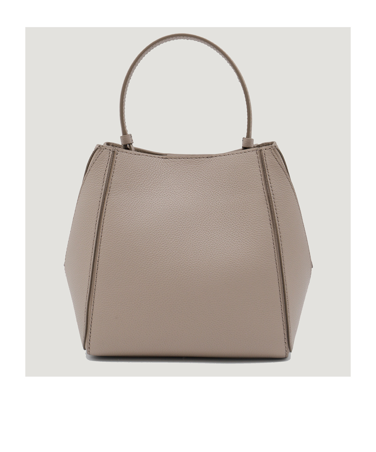 TORY BURCH MCGRAW LEATHER BUCKET BAG