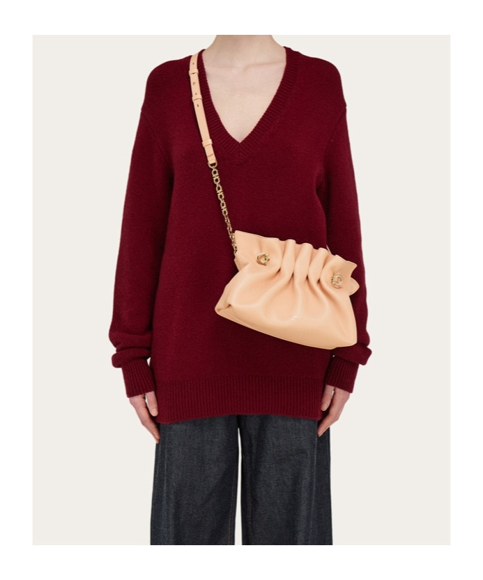 Shop Ferragamo Soft-bag (s) In Pink