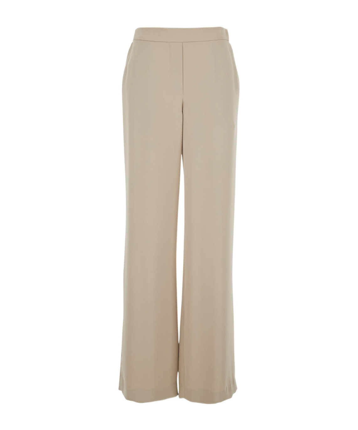 P.a.r.o.s.h Palazzo Trousers With Relaxed Silhouette And Practical Pockets In Neutral