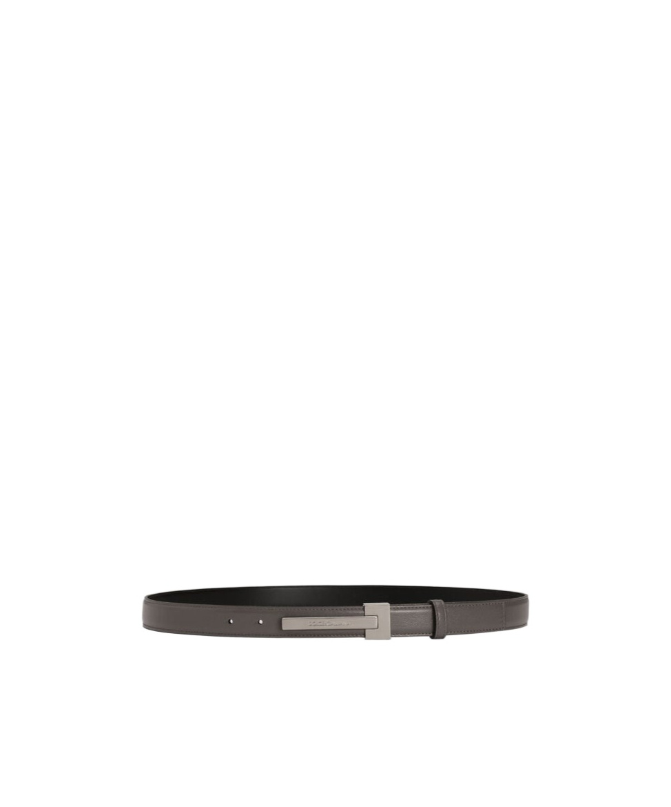 DOLCE & GABBANA DOLCE  GABBANA LOGO ENGRAVED BELT