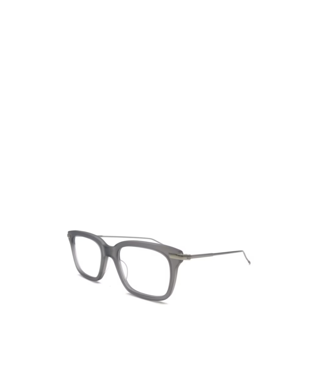 Thom Browne Eyewear Square Frame Glasses In Gray