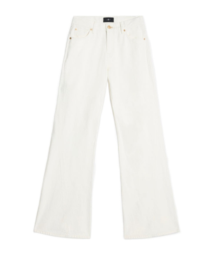 7 For All Mankind Slim Illusion Twisted Seam Spencer Flare