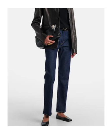 Citizen Of Humanity Zurie High-rise Straight Jeans In Brown